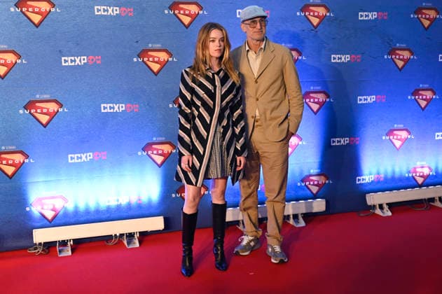 Supergirl Photocall in Mexico City Actress Milly Alcock and Director Craig Gillespie pose for photos during the Supergirl photocall as part of the pop culture festival CCXP Comic Con Experience at Centro Banamex on April 26, 2026 in Mexico City, Mexico. (Photo by Carlos Tischler Eyepix Group) Copyright: xCarlosxTischler xEyepixxGroupx CT_26042026_182453