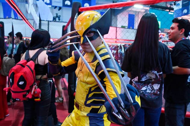April 26, 2026, Mexico City, Ciudad de Mexico, Mexico: A person disguised as wolverine poses during the pop culture festival CCXP Comic Con Experience at Centro Banamex on April 26, 2026 in Mexico City, Mexico. Mexico City Mexico  - ZUMAe321 20260426_zea_e321_136 Copyright: xCarlosxTischlerx