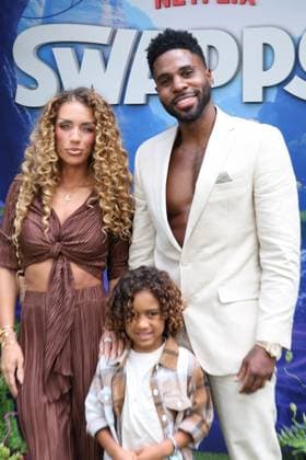 LOS ANGELES, CALIFORNIA APRIL 26 Jena Frumes, Jason King Derulo and Jason Derulo at the Premiere of Netflix s Swapped at Netflix Tudum Theater on April 26, 2026 in Los Angeles, California Credit USA  - ZUMAa123 20260426_zaa_a123_142 Copyright: xAdMediax