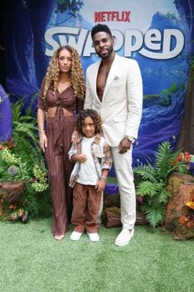 LOS ANGELES, CALIFORNIA APRIL 26 Jena Frumes, Jason King Derulo and Jason Derulo at the Premiere of Netflix s Swapped at Netflix Tudum Theater on April 26, 2026 in Los Angeles, California Credit USA  - ZUMAa123 20260426_zaa_a123_146 Copyright: xAdMediax