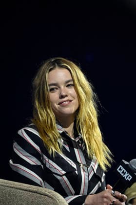 April 26, 2026, Mexico City, Ciudad de Mexico, Mexico: Actress Milly Alcock speaks during a conference to promote Supergirl movie at the pop culture festival CCXP Comic Con Experience at Centro Banamex on April 26, 2026 in Mexico City, Mexico. Mexico City Mexico - ZUMAe321 20260426_zea_e321_189 Copyright: xCarlosxTischlerx