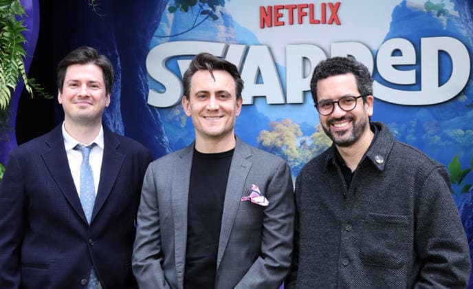 Los Angeles premiere of Netflix s Swapped at Netflix Tudum Theater Featuring: John Whittington, Robert Snow, Christian Magalhaes Where: Los Angeles, California, United States When: 26 Apr 2026 Credit: Faye s Vision Cover Images EDITORIAL USE ONLY. NOT FOR USE BY NEWSPAPERS BASED IN THE UK. Copyright: xx coverimg55647759