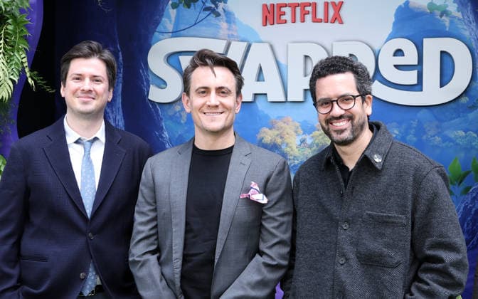 Los Angeles premiere of Netflix s Swapped at Netflix Tudum Theater Featuring: John Whittington, Robert Snow, Christian Magalhaes Where: Los Angeles, California, United States When: 26 Apr 2026 Credit: Faye s Vision Cover Images EDITORIAL USE ONLY. NOT FOR USE BY NEWSPAPERS BASED IN THE UK. Copyright: xx coverimg55647760
