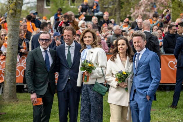 Aankomst Koninklijke familie in Dokkum DOKKUM - Koningsdag wordt in Dokkum in Friesland gevierd door de Koninklijke familie. Credit : Frank van Beek CC Dokkum Nederland  Copyright: xx FrankxvanxBeekx xCCx