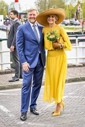 Dokkum, The Netherlands, 2026-04-27 11:32:37 DOKKUM, 27-04-2026 , Dokkum City Centre Queen Maxima during King s Day 2026 in Dokkum Photo: NLBeeld Patrick van Emst Credit: NL Beeld Patrick van Emst  Copyright: xx x