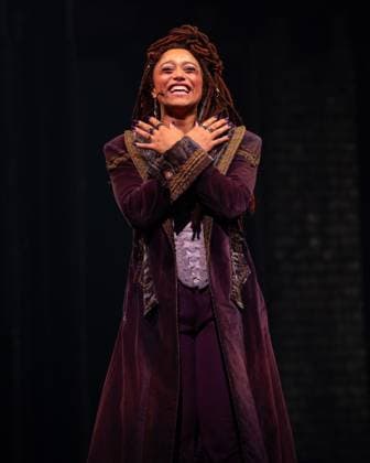 Maria Wirries on stage for THE LOST BOYS Opening Night Curtain Call on Broadway, Palace Theatre, New York, NY, April 26, 2026. Photo By: Simon Lindenblatt Everett Collection THE LOST BOYS Opening Night Curtain Call on Broadway 
