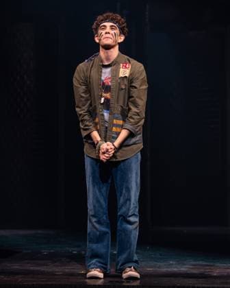 Miguel Gil on stage for THE LOST BOYS Opening Night Curtain Call on Broadway, Palace Theatre, New York, NY, April 26, 2026. Photo By: Simon Lindenblatt Everett Collection THE LOST BOYS Opening Night Curtain Call on Broadway 