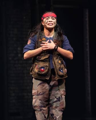 Jennifer Duka on stage for THE LOST BOYS Opening Night Curtain Call on Broadway, Palace Theatre, New York, NY, April 26, 2026. Photo By: Simon Lindenblatt Everett Collection THE LOST BOYS Opening Night Curtain Call on Broadway 