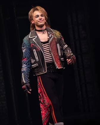 Sean Grandillo on stage for THE LOST BOYS Opening Night Curtain Call on Broadway, Palace Theatre, New York, NY, April 26, 2026. Photo By: Simon Lindenblatt Everett Collection THE LOST BOYS Opening Night Curtain Call on Broadway 