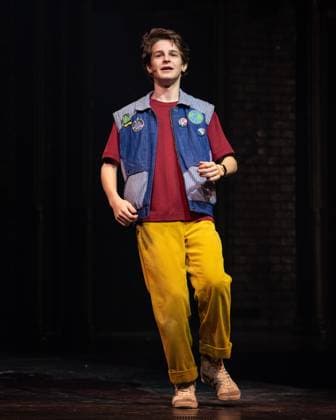 Benjamin Pajak on stage for THE LOST BOYS Opening Night Curtain Call on Broadway, Palace Theatre, New York, NY, April 26, 2026. Photo By: Simon Lindenblatt Everett Collection THE LOST BOYS Opening Night Curtain Call on Broadway 