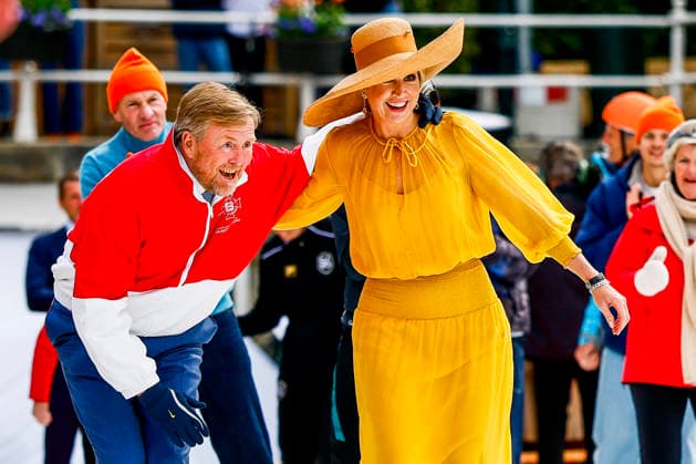 27-04-2026 Koningsdag King Willem-Alexander and Queen Maxima during Kingsday in Dokkum, Friesland Â  Copyright: xPPEx