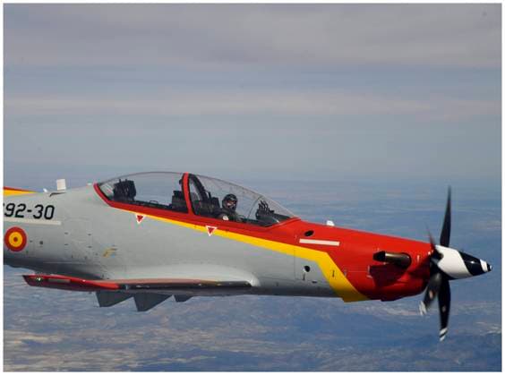Princess Leonor of Borbon during first solo flight at the Air Force Academy in San Javier, Murcia on 27 April 2026 Cordon Press 