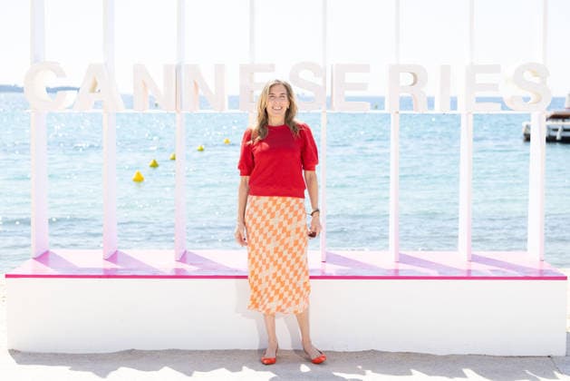 The 9th Canneseries International Festival - Jury Doc Photocall Amy Berg attend JURY DOC Photocall at the 9th Canneseries International Festival at Plage Du Majestic on April 27, 2026 in Cannes, France. Photo by ShootPix ABACAPRESS.COM Cannes France  Copyright: xShootpix ABACAx