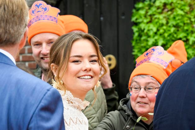27-04-2026 Koningsdag Dutch royal family during Kingsday in Dokkum, Friesland Princess Ariane Â  Copyright: xPPEx