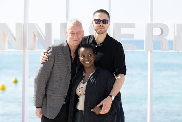This Is Not A Murder Mystery Photocall - The 9th Canneseries International Festival Stephen Tompkinson, Donna Banya and Pierre Gervais attend the This Is Not A Murder Mystery Photocall at the 9th Canneseries International Festival at Plage Du Majestic on April 27, 2026 in Cannes, France Photo by Shootpix ABACAPRESS.COM Cannes France  Copyright: xShootpix ABACAx