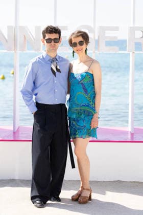 This Is Not A Murder Mystery Photocall - The 9th Canneseries International Festival Jonathan Delaney Tynan and Regina Bikkinina attends the This Is Not A Murder Mystery Photocall at the 9th Canneseries International Festival at Plage Du Majestic on April 27, 2026 in Cannes, France. Photo by Shootpix ABACAPRESS.COM Cannes France  Copyright: xShootpix ABACAx