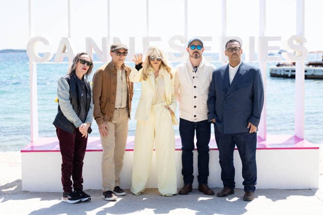 The 9th Canneseries International Festival - The Terror Devil In Silver Photocall Victor LaValle, Chris Cantwell, Karyn Kusama, Judith Light attends the THE TERROR : DEVIL IN SILVER Photocall at the 9th Canneseries International Festival at Plage Du Majestic on April 27, 2026 in Cannes, France. Photo by ShootPix ABACAPRESS.COM Cannes France  Copyright: xShootpix ABACAx