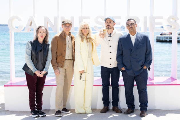 The 9th Canneseries International Festival - The Terror Devil In Silver Photocall Victor LaValle, Chris Cantwell, Karyn Kusama, Judith Light attends the THE TERROR : DEVIL IN SILVER Photocall at the 9th Canneseries International Festival at Plage Du Majestic on April 27, 2026 in Cannes, France. Photo by ShootPix ABACAPRESS.COM Cannes France  Copyright: xShootpix ABACAx