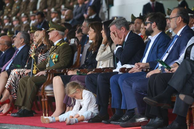 Santiago, April 27, 2026 The President of the Republic, Jose Antonio Kast, participates in the anniversary of the Day of the Carabinero Jonnathan Oyarzun Aton Chile, Santiago Chile Aton Chile Aton 1150109  Copyright: JONNATHANxOYARZUN ATONxCHILE