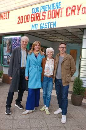 Girls dont cry Walter Sittler, Maja Göpel, Sigrid Klausmann, Alexandre Dupont Geisselmann Premiere of the documentary Girls Dont Cry at Kino am BundesPlatz, Berlin Date 27 04 2026 Copyright: xEventpress Kratschx