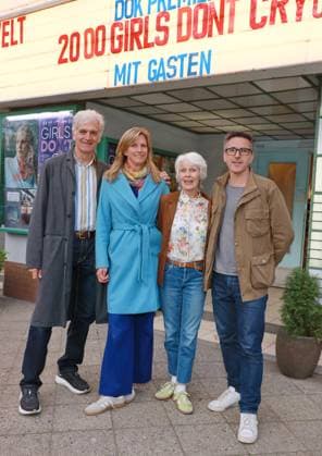 Girls dont cry Walter Sittler, Maja Göpel, Sigrid Klausmann, Alexandre Dupont Geisselmann Premiere of the documentary Girls Dont Cry at Kino am BundesPlatz, Berlin Date 27 04 2026 Copyright: xEventpress Kratschx