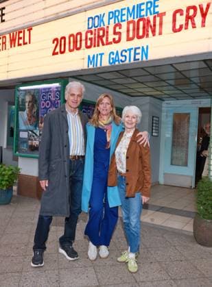 Girls dont cry Walter Sittler, Maja Göpel, Sigrid Klausmann Premiere of the documentary Girls Dont Cry at Kino am BundesPlatz, Berlin Date 27 04 2026 Copyright: xEventpress Kratschx