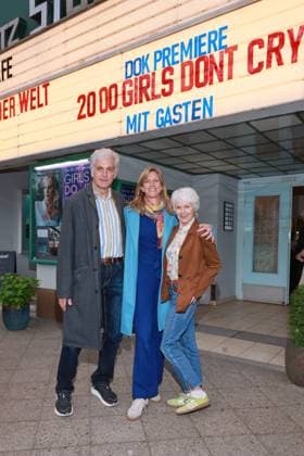 Girls dont cry Walter Sittler, Maja Göpel, Sigrid Klausmann Premiere of the documentary Girls Dont Cry at Kino am BundesPlatz, Berlin Date 27 04 2026 Copyright: xEventpress Kratschx