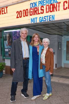Girls dont cry Walter Sittler, Maja Göpel, Sigrid Klausmann Premiere of the documentary Girls Dont Cry at Kino am BundesPlatz, Berlin Date 27 04 2026 Copyright: xEventpress Kratschx