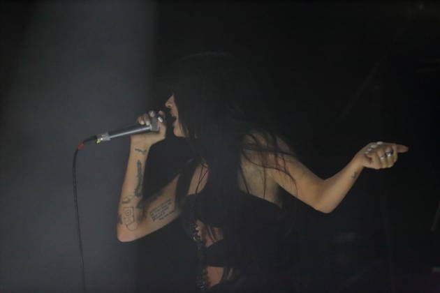 Maggie Lindemann at a concert at Hole 44 in Berlin, April 27, 2026 Maggie Lindemann concert Berlin