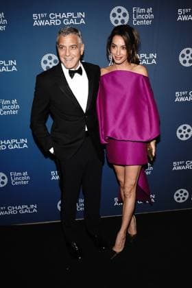 George Clooney, Amal Clooney at arrivals for Film at Lincoln Center 51st Chaplin Award Gala, Alice Tully Hall at Lincoln Center, New York, NY, April 27, 2026. Photo By: Kristin Callahan Everett Collection Film at Lincoln Center 51st Chaplin Award Gala PUBLICATIONXNOTxINxCANxCHNxFRAxITAxJPNxNORxPOLxRUSxESPxUKxUSA