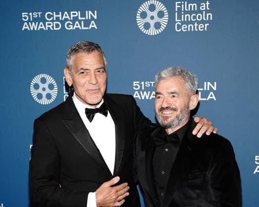 George Clooney, Daniel Battsek at arrivals for Film at Lincoln Center 51st Chaplin Award Gala, Alice Tully Hall at Lincoln Center, New York, NY, April 27, 2026. Photo By: Kristin Callahan Everett Collection Film at Lincoln Center 51st Chaplin Award Gala PUBLICATIONXNOTxINxCANxCHNxFRAxITAxJPNxNORxPOLxRUSxESPxUKxUSA