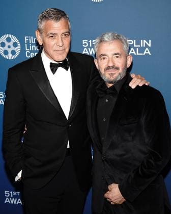 George Clooney, Daniel Battsek at arrivals for Film at Lincoln Center 51st Chaplin Award Gala, Alice Tully Hall at Lincoln Center, New York, NY, April 27, 2026. Photo By: Kristin Callahan Everett Collection Film at Lincoln Center 51st Chaplin Award Gala PUBLICATIONXNOTxINxCANxCHNxFRAxITAxJPNxNORxPOLxRUSxESPxUKxUSA