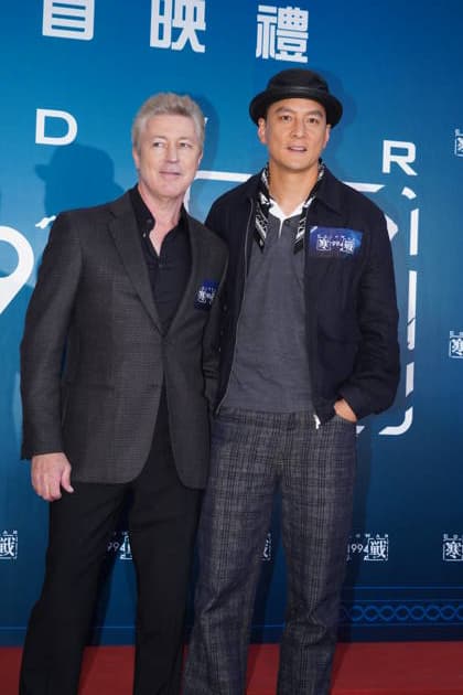 HONG KONG, CHINA - APRIL 27: Actor Aidan Gillen (L) and actor Daniel Wu attend the global press conference of film Cold War 1994 on April 27, 2026 in Hong Kong, China.  Copyright: xVCGx 111637732317