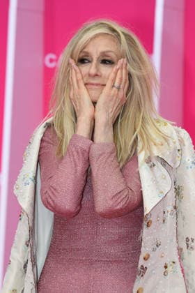 April 27, 2026, Cannes, France: Judith Light is honored with handprints on the Pink Capet, during the 9th Canneseries International Festival. Cannes France - ZUMAs197 20260427_aaa_s197_107 Copyright: xGianluigixJoriox