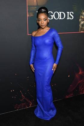 Kara Young at arrivals for IS GOD IS Premiere, Brooklyn Academy of Music (BAM) Rose Cinema, New York, NY, April 27, 2026. Photo By: Quoin Pics Everett Collection IS GOD IS Premiere PUBLICATIONXNOTxINxCANxCHNxFRAxITAxJPNxNORxPOLxRUSxESPxUKxUSA