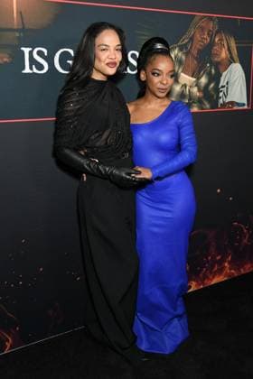 Tessa Thompson, Kara Young at arrivals for IS GOD IS Premiere, Brooklyn Academy of Music (BAM) Rose Cinema, New York, NY, April 27, 2026. Photo By: Quoin Pics Everett Collection IS GOD IS Premiere PUBLICATIONXNOTxINxCANxCHNxFRAxITAxJPNxNORxPOLxRUSxESPxUKxUSA