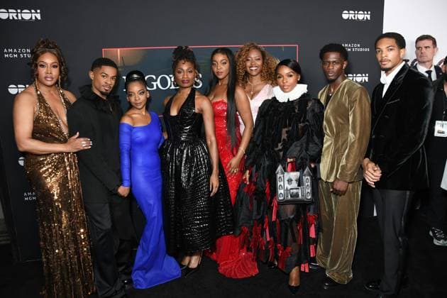 Tessa Thompson, Kishori Rajan, Justen Ross, Vivica A. Fox, Kara Young, Mallori Johnson, Erika Alexander, Janelle Monae, Riva Marker, Xavier Mills, Josiah Cross at arrivals for IS GOD IS Premiere, Brooklyn Academy of Music (BAM) Rose Cinema, New York, NY, April 27, 2026. Photo By: Quoin Pics Everett Collection IS GOD IS Premiere PUBLICATIONXNOTxINxCANxCHNxFRAxITAxJPNxNORxPOLxRUSxESPxUKxUSA