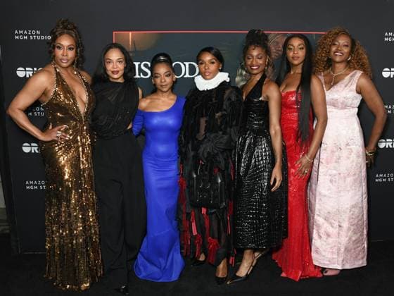 Vivica A. Fox, Tessa Thompson, Kara Young, Janelle Monae, Aleshea Harris, Mallori Johnson, Erika Alexander at arrivals for IS GOD IS Premiere, Brooklyn Academy of Music (BAM) Rose Cinema, New York, NY, April 27, 2026. Photo By: Quoin Pics Everett Collection IS GOD IS Premiere PUBLICATIONXNOTxINxCANxCHNxFRAxITAxJPNxNORxPOLxRUSxESPxUKxUSA