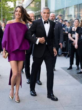 April 27, 2026, New York, Ny, United States: Amal Clooney and George Clooney attend the 51st Annual Chaplin Award Honoring George Clooney. Held at Alice Tully Hall at Lincoln Center in New York. Zuma Press April 27, 2026. New York United States  - ZUMAp281 20260427_zea_p281_003 Copyright: xPhotoxImagexPressx