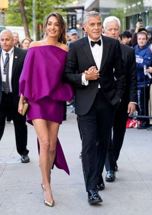 April 27, 2026, New York, Ny, United States: Amal Clooney and George Clooney attend the 51st Annual Chaplin Award Honoring George Clooney. Held at Alice Tully Hall at Lincoln Center in New York. Zuma Press April 27, 2026. New York United States  - ZUMAp281 20260427_zea_p281_005 Copyright: xPhotoxImagexPressx