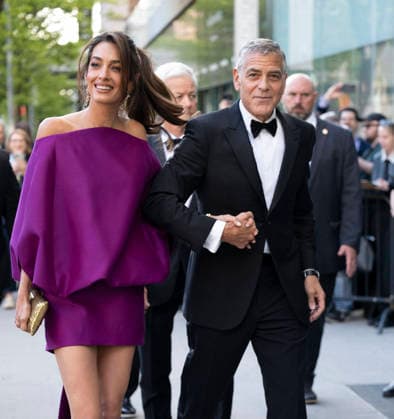 April 27, 2026, New York, Ny, United States: Amal Clooney and George Clooney attend the 51st Annual Chaplin Award Honoring George Clooney. Held at Alice Tully Hall at Lincoln Center in New York. Zuma Press April 27, 2026. New York United States  - ZUMAp281 20260427_zea_p281_007 Copyright: xPhotoxImagexPressx