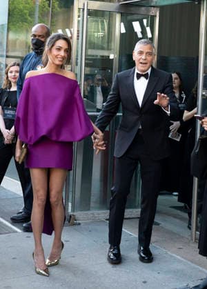 April 27, 2026, New York, Ny, United States: Amal Clooney and George Clooney attend the 51st Annual Chaplin Award Honoring George Clooney. Held at Alice Tully Hall at Lincoln Center in New York. Zuma Press April 27, 2026. New York United States  - ZUMAp281 20260427_zea_p281_012 Copyright: xPhotoxImagexPressx