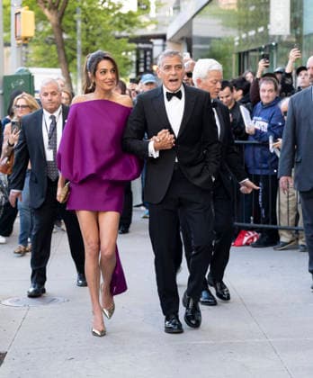 April 27, 2026, New York, Ny, United States: Amal Clooney and George Clooney attend the 51st Annual Chaplin Award Honoring George Clooney. Held at Alice Tully Hall at Lincoln Center in New York. Zuma Press April 27, 2026. New York United States  - ZUMAp281 20260427_zea_p281_013 Copyright: xPhotoxImagexPressx