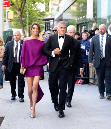 April 27, 2026, New York, Ny, United States: Amal Clooney and George Clooney attend the 51st Annual Chaplin Award Honoring George Clooney. Held at Alice Tully Hall at Lincoln Center in New York. Zuma Press April 27, 2026. New York United States  - ZUMAp281 20260427_zea_p281_016 Copyright: xPhotoxImagexPressx