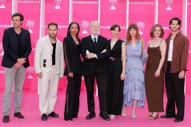 Pink Carpet - The 9th Canneseries International Festival - Day 5 Lannick Gautry, Youcef Agal, Philypa Phoenix, Francis Huster, Zoï Severin, Erika Sainte, Alex Doux attend the Day Five of the 9th Canneseries International Festival on April 27, 2026 in Cannes, France. Photo by ShootPix ABACAPRESS.COM Cannes France  Copyright: xShootpix ABACAx