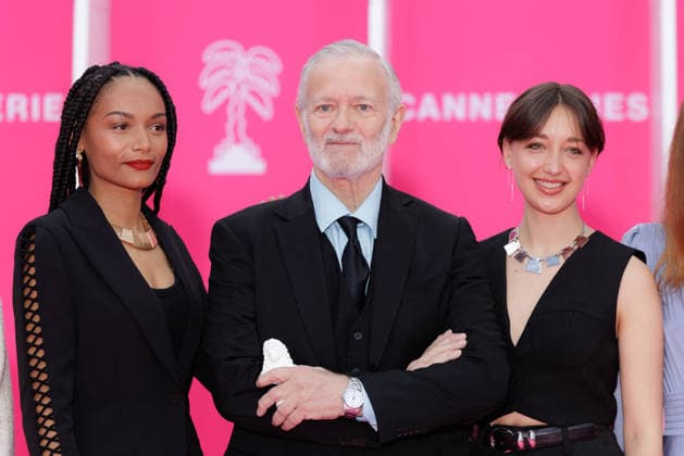 Pink Carpet - The 9th Canneseries International Festival - Day 5 Philypa Phoenix, Francis Huster, Zoï Severin attend the Day Five of the 9th Canneseries International Festival on April 27, 2026 in Cannes, France. Photo by ShootPix ABACAPRESS.COM Cannes France  Copyright: xShootpix ABACAx