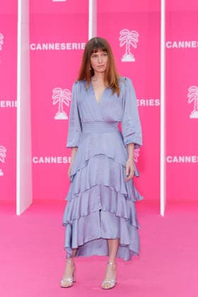 Pink Carpet - The 9th Canneseries International Festival - Day 5 Erika Sainte attends the Day Five of the 9th Canneseries International Festival on April 27, 2026 in Cannes, France. Photo by ShootPix ABACAPRESS.COM Cannes France  Copyright: xShootpix ABACAx