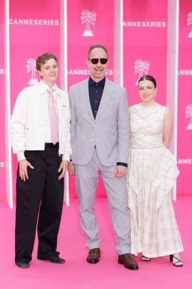 Pink Carpet - The 9th Canneseries International Festival - Day 5 Linus Rogsgard, Björn Stein and Amy Deasismont attend the Day Five of the 9th Canneseries International Festival on April 27, 2026 in Cannes, France. Photo by ShootPix ABACAPRESS.COM Cannes France  Copyright: xShootpix ABACAx