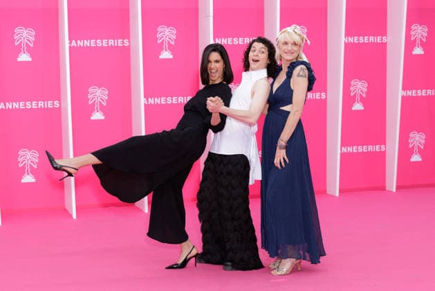 Pink Carpet - The 9th Canneseries International Festival - Day 5 Roman Doduik, Hiba Bennani and Olivia Côte attend the Day Five of the 9th Canneseries International Festival on April 27, 2026 in Cannes, France. Photo by ShootPix ABACAPRESS.COM Cannes France  Copyright: xShootpix ABACAx