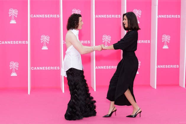 Pink Carpet - The 9th Canneseries International Festival - Day 5 Roman Doduik, Hiba Bennani attend the Day Five of the 9th Canneseries International Festival on April 27, 2026 in Cannes, France. Photo by ShootPix ABACAPRESS.COM Cannes France  Copyright: xShootpix ABACAx